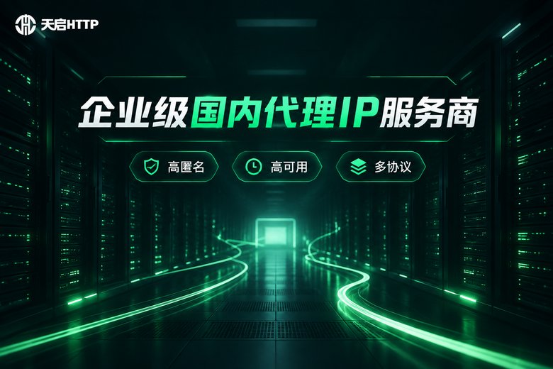 天启HTTP企业级国内代理IP服务