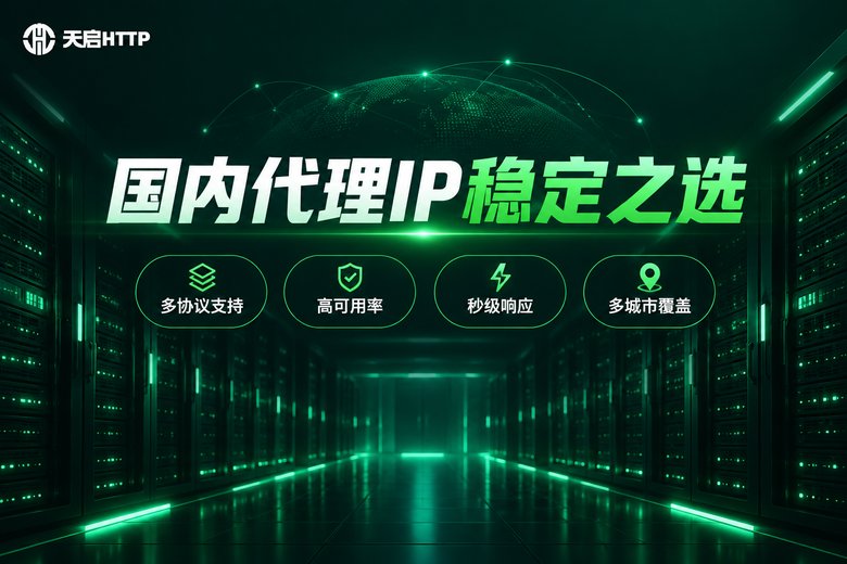 天启HTTP国内代理IP服务品牌图