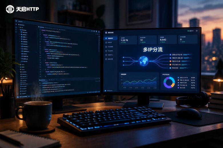 电脑上怎么同时使用多个ip？多网卡或代理软件实现应用分流