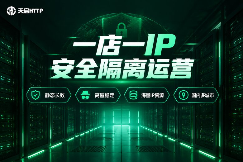 天启HTTP一店一IP安全隔离运营品牌图