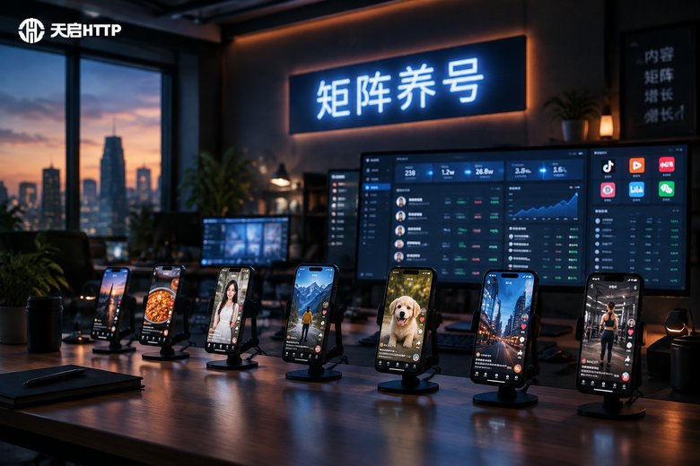 社交媒体矩阵养号用什么网络环境？独享IP+指纹浏览器组合方案