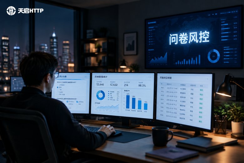 问卷调查批量填写如何防作弊？IP隔离与浏览器指纹伪装技巧