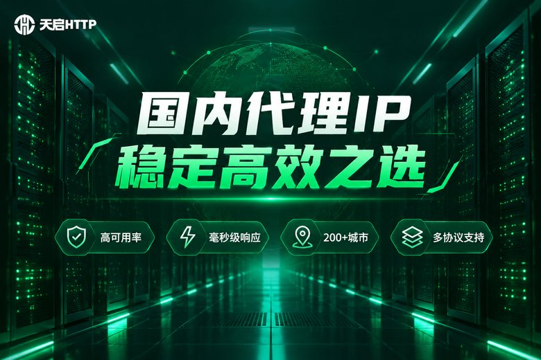 天启HTTP国内代理IP服务品牌图
