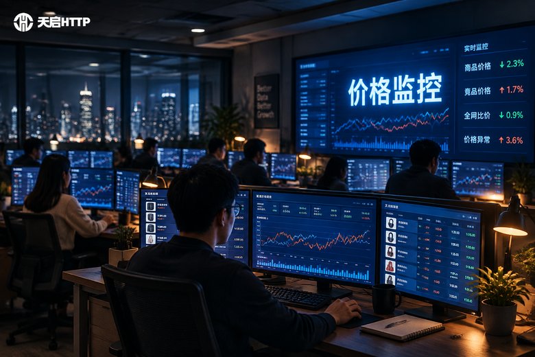 价格监控数据采集办公场景