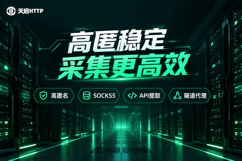 天启HTTP高匿名代理服务