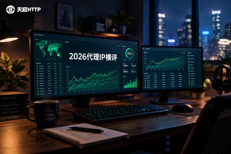 2026代理IP横评:开发者多屏数据监控工作场景