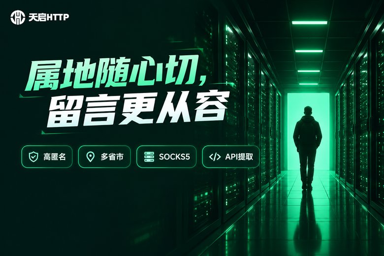 天启HTTP国内代理IP服务品牌图