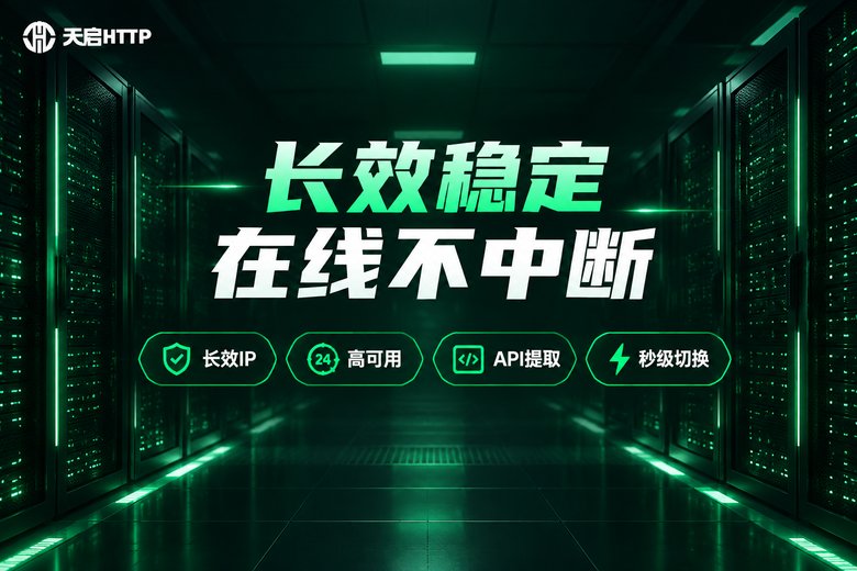 天启HTTP长效稳定代理IP品牌图