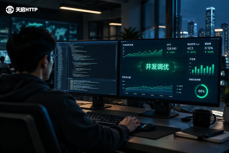 动态IP代理在数据采集中的并发配置怎么调：优化方案