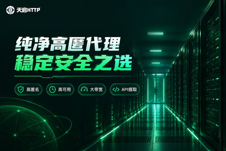 天启HTTP高匿名代理服务品牌图