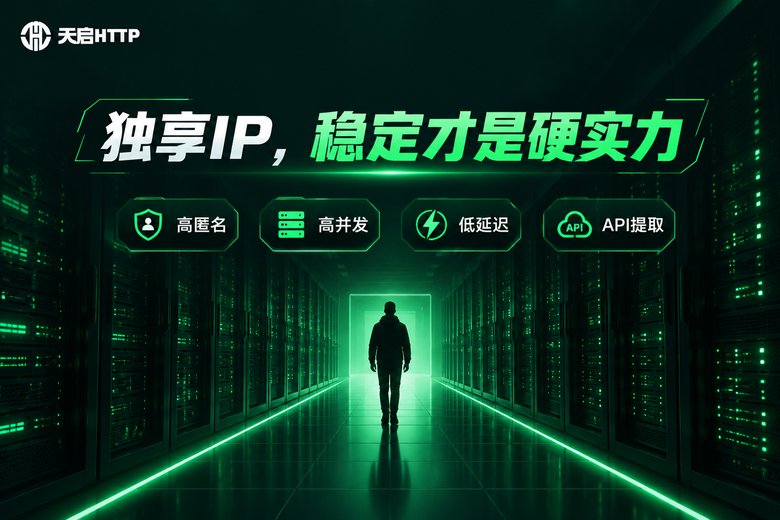 天启HTTP独享IP服务