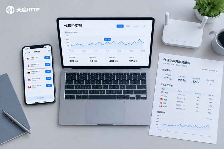 国内代理ip和端口实测报告：口碑/速度/售后四个维度横向评测