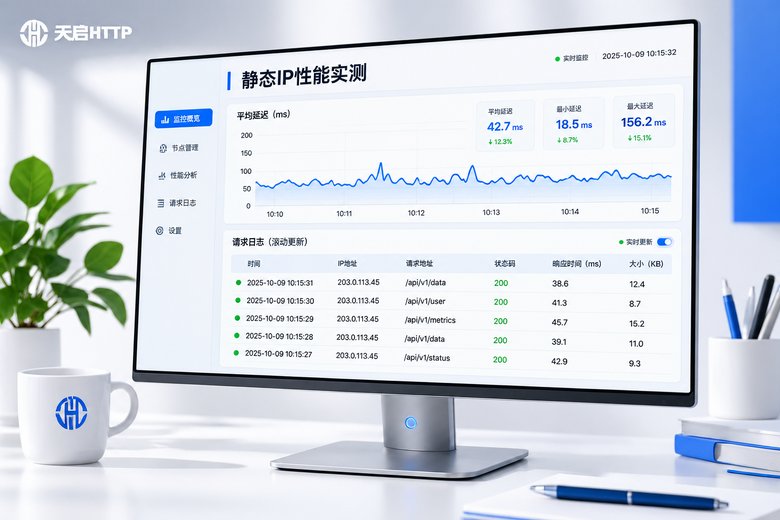 静态IP代理在HTTPS加密传输中的性能表现如何！实测
