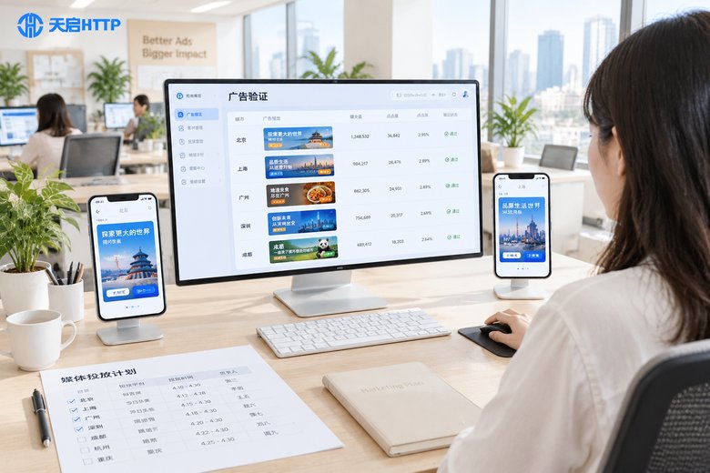 广告验证如何精准定位地区：城市级代理IP选购与配置