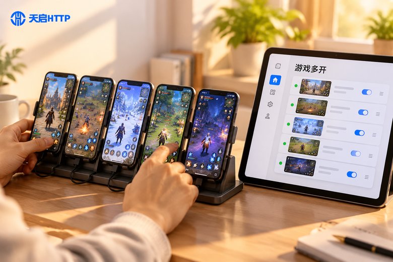 动态IP代理在游戏多开中的防封效果如何！实测报告