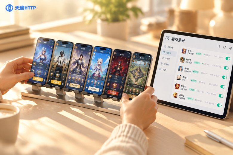 游戏多开场景下通过进程代理IP为每个客户端分配独立IP防封