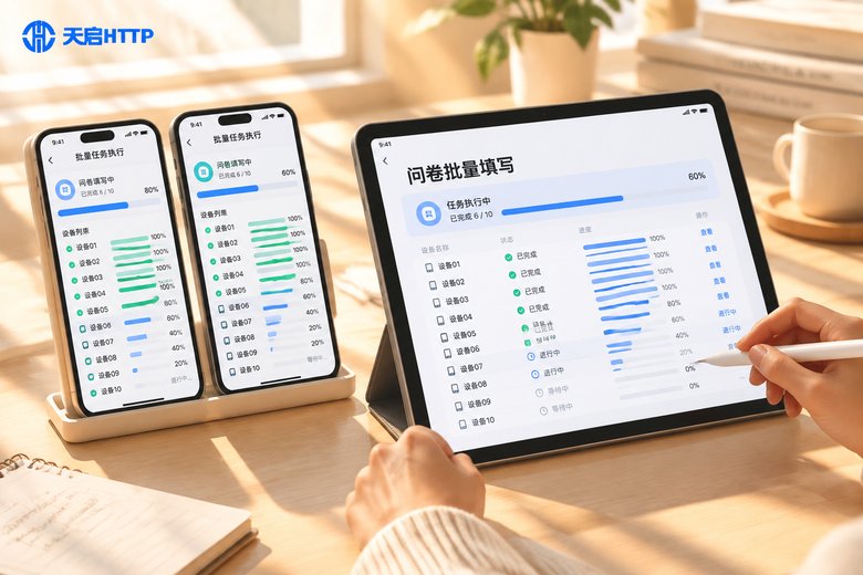 问卷调查批量填写如何防作弊：IP隔离与指纹伪装技巧