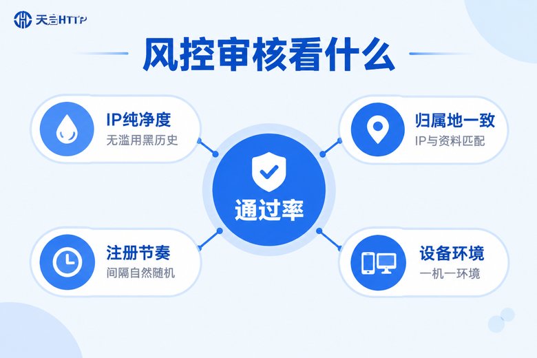 风控审核四大关键因素信息图