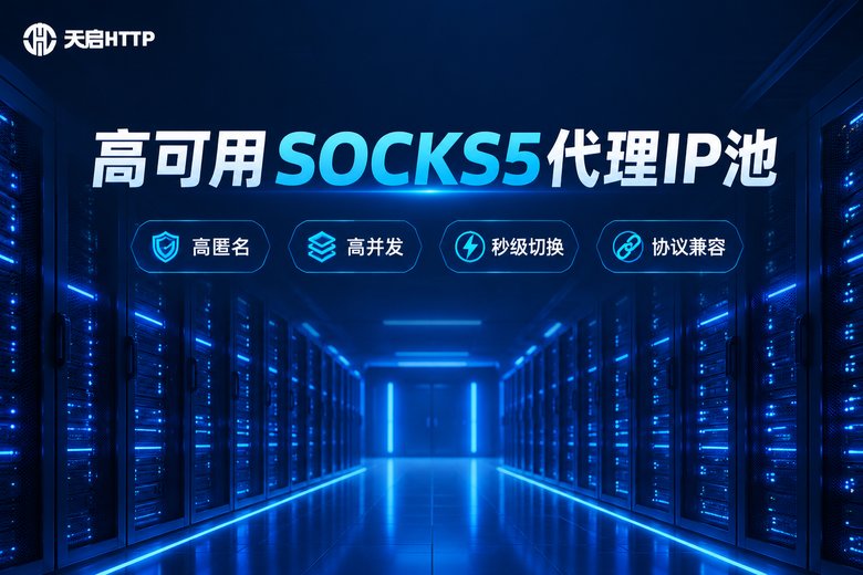 天启HTTP高可用SOCKS5代理服务品牌图