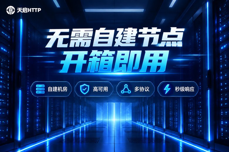 天启HTTP静态IP服务品牌图