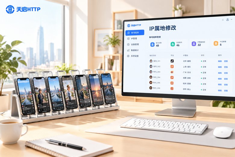 如何改ip定位？抖音/快手/微博多平台属地修改的完整流程