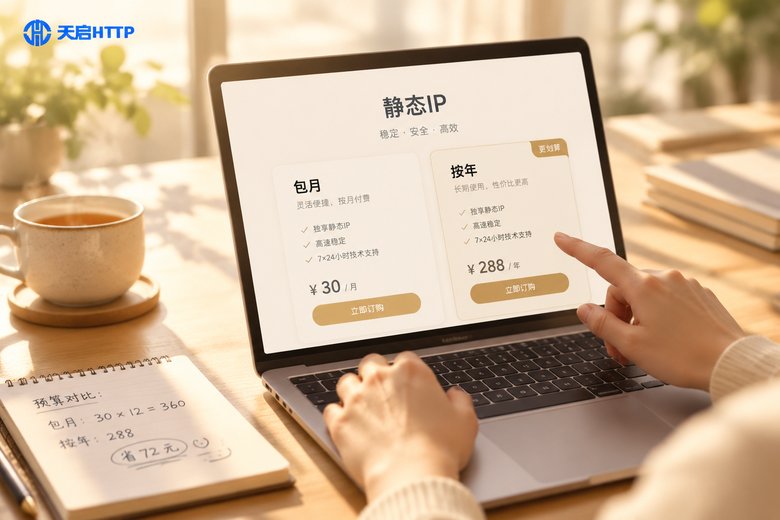 静态IP包月与按年付价格差异大吗！选择建议全解析