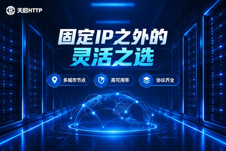 天启HTTP国内代理IP服务品牌图