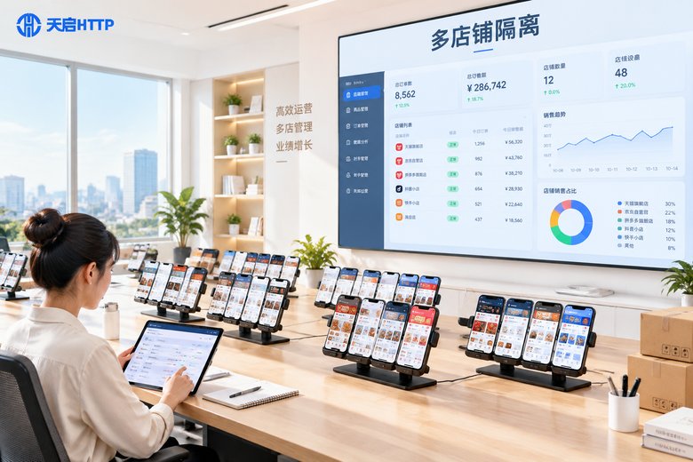 软路由代理IP在电商多店铺中怎么隔离！方案详解