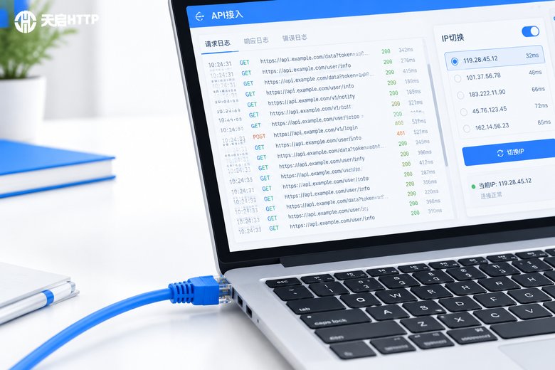 天启代理API怎么接入？2026年开发者对接教程与代码示例详解