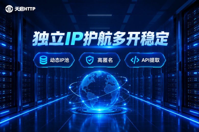 天启HTTP品牌信息图