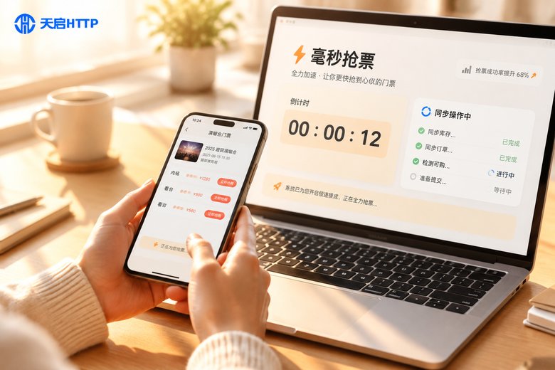 票务抢购总是慢人一步：毫秒级代理优化方案实测与心得