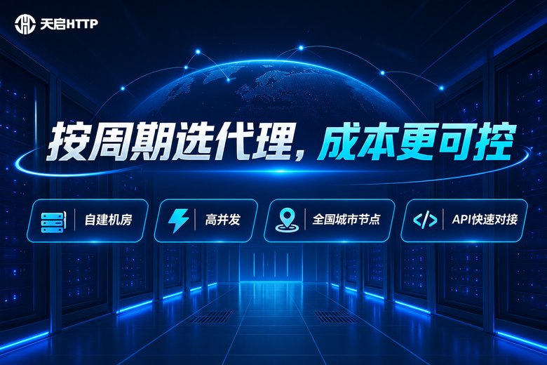 天启HTTP品牌优势信息图