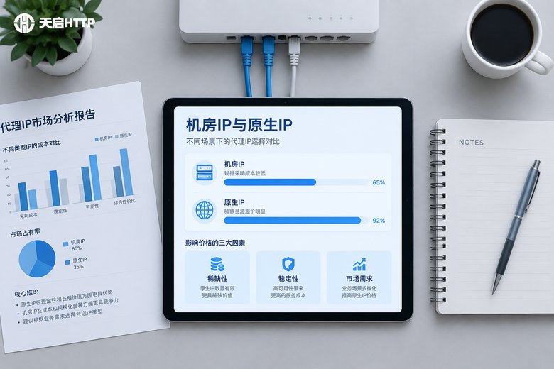 机房IP和原生IP价格与风控通过率对比分析报告完整版