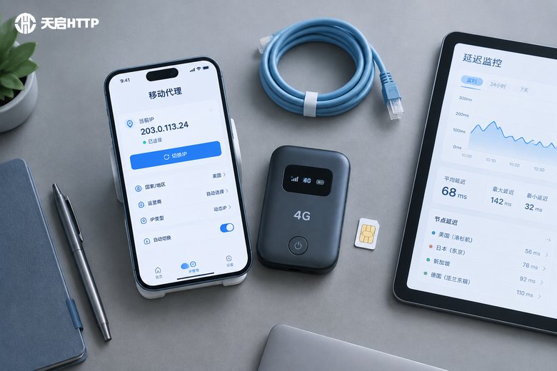 移动代理IP和4G代理IP区别与应用场景详细解读教程