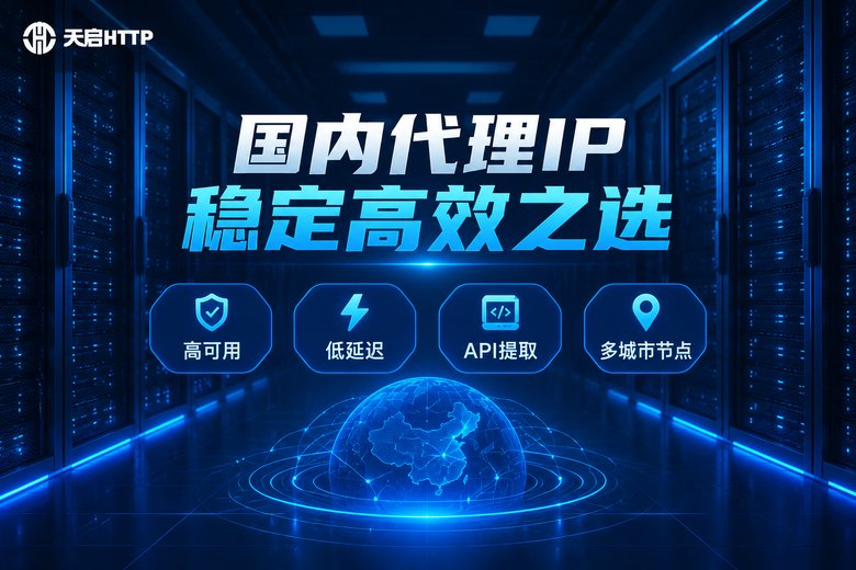 天启HTTP国内代理IP服务品牌图
