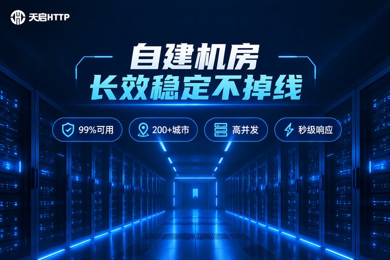 天启HTTP自建机房长效稳定品牌图