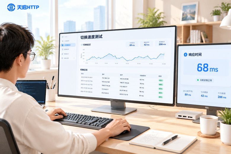 动态IP切换速度怎么测？毫秒级响应与业务影响评估