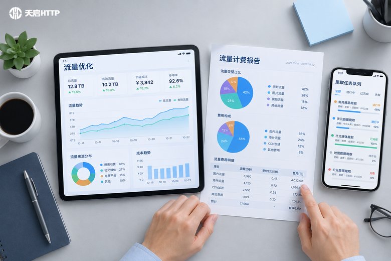 代理IP按流量计费怎么省钱？压缩、缓存与请求合并策略