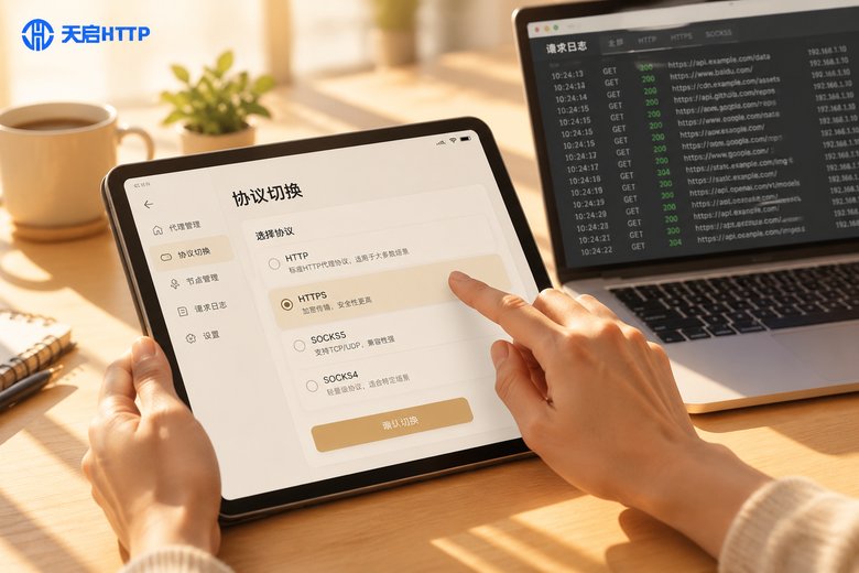 多协议代理IP管理工具怎么选？HTTP、SK5与隧道面板