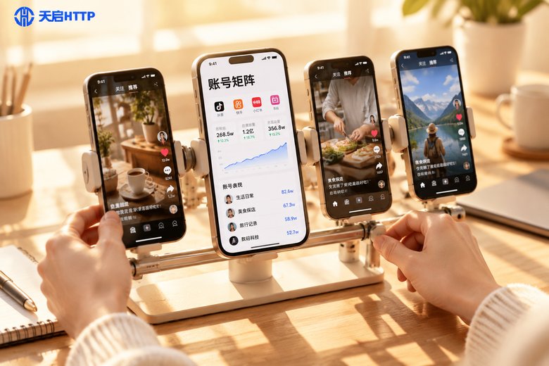 短视频矩阵账号网络代理规划：一机一号一出口标准