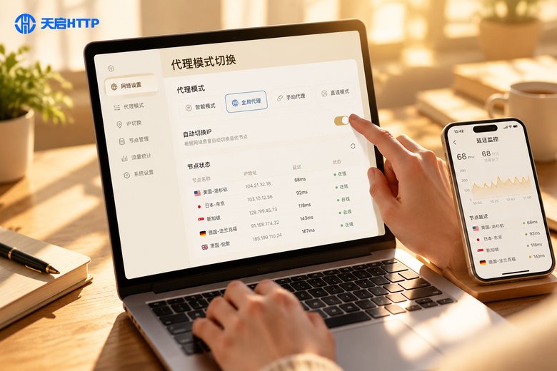 全局代理IP和进程代理的区别与选择建议详细解读
