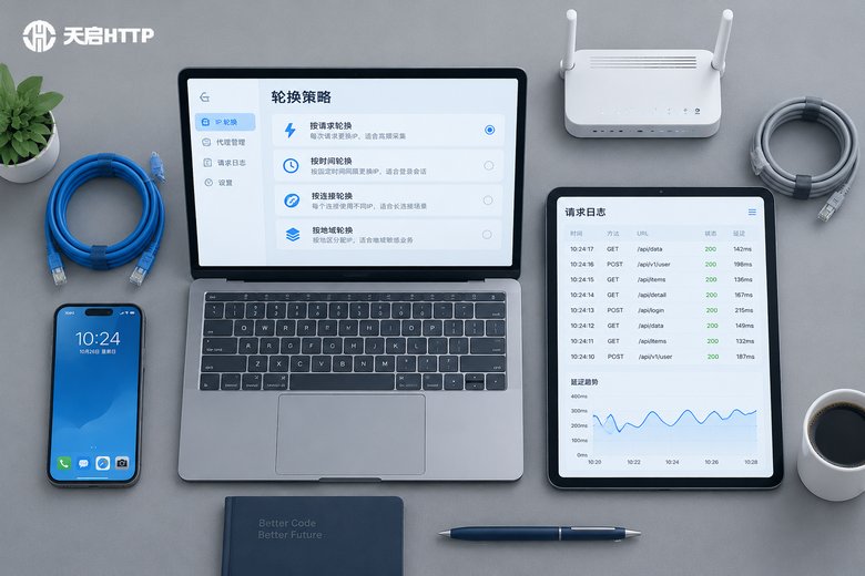 代理IP轮换策略：按请求按时间按失败率哪种好！对比