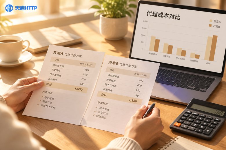 短效代理IP和长效代理IP哪个更划算？按业务周期算清成本账