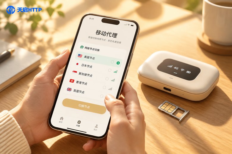 移动代理IP和4G代理IP区别与应用场景详细解读