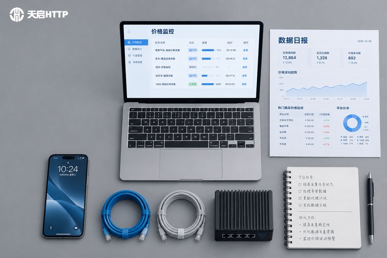 价格监控抓取被限流怎么办？分布式调度与IP轮换