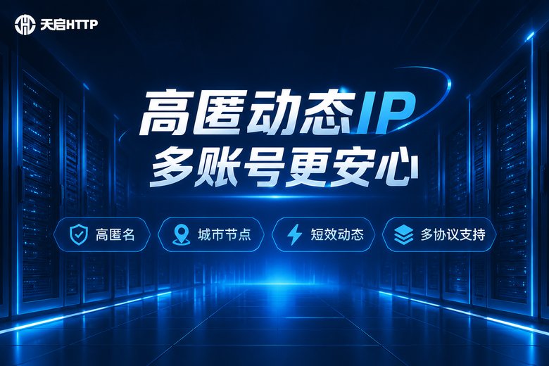 天启HTTP高匿动态代理品牌图
