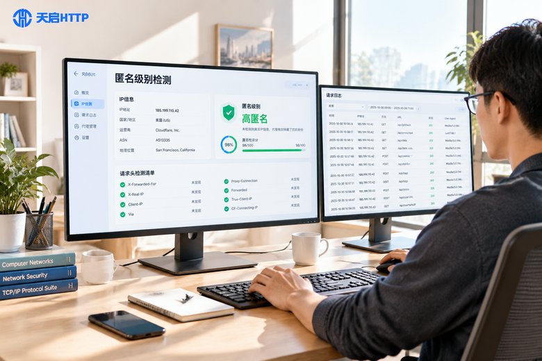 SOCKS5代理购买后怎么验证匿名级别！方法与工具